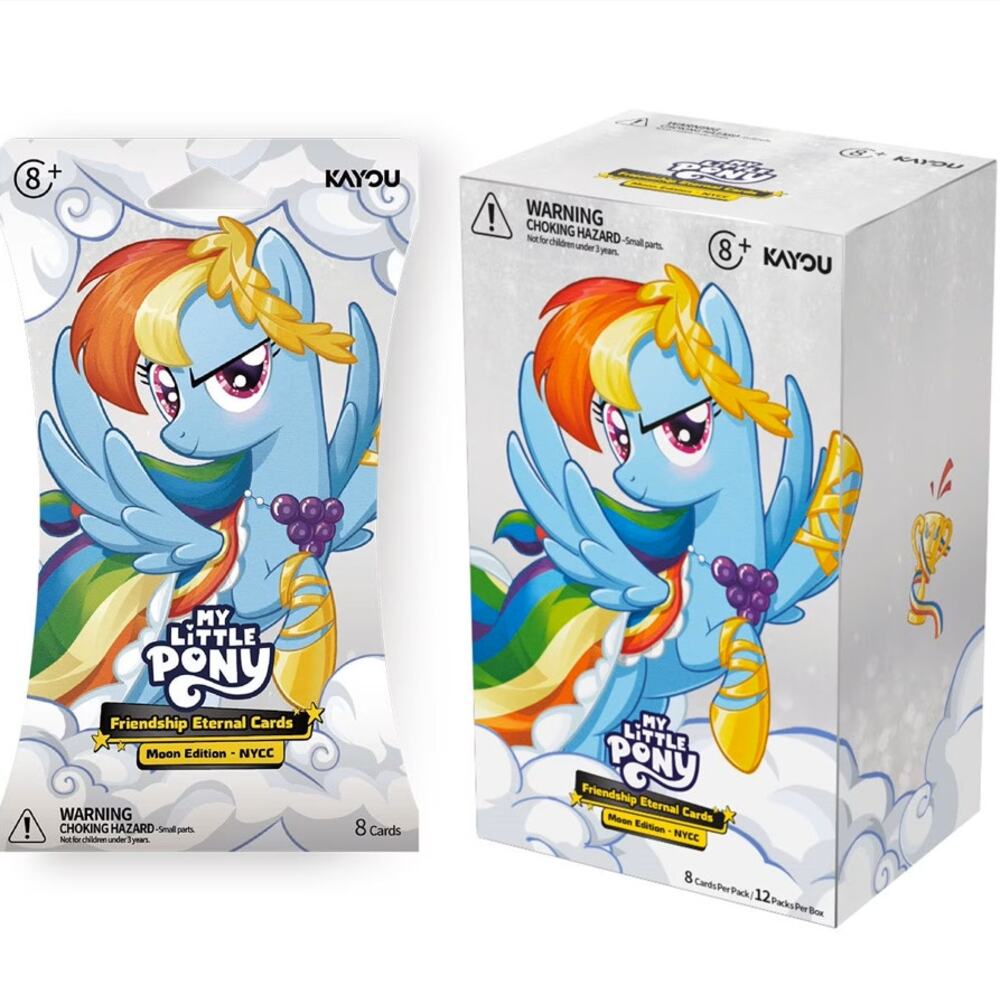 Kayou My Little Pony Friendship Eternal Cards Moon Edition NYCC Box 12 Packs NA